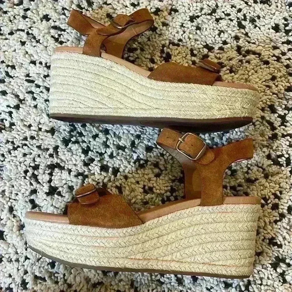 Lucky Brand Espadrille Platform Wedge Sandals, size 8 1/2 - Picture 3 of 7